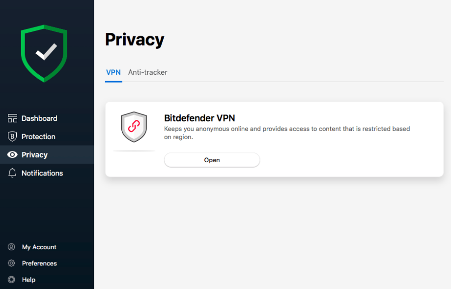Bitdefender VPN Service