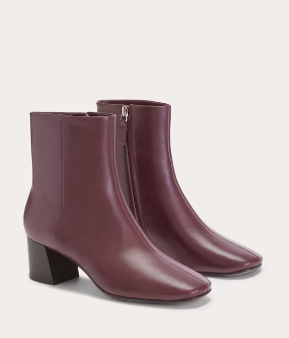 Everlane Leather Ankle Boots